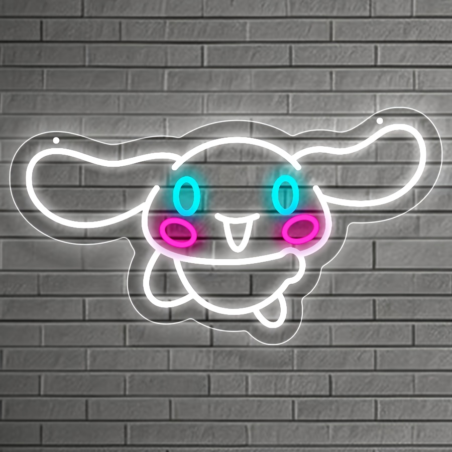 Bedroom Lighting Decor Ideas - Cute Rabbit Neon Light Sign USB