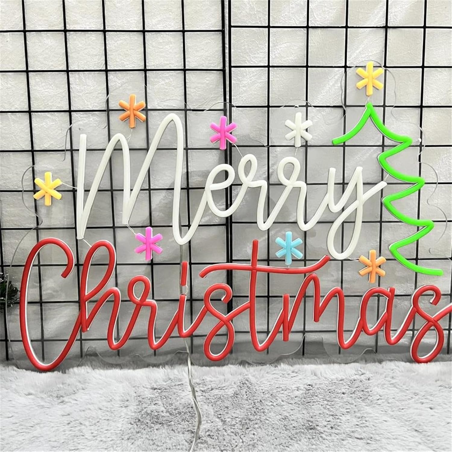 Merry Christmas Neon Sign with - Lighting Decoration Ideas For Home ulasan dan harga