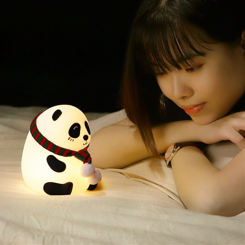 Cute Cartoon Pandas with Big E - Bedroom Lighting Decor Ideas ulasan dan harga
