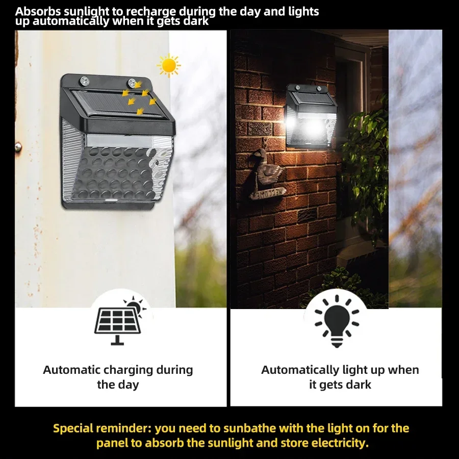LED Solar Light PIR Motion Sen - Lighting Decor Outdoor ulasan dan harga