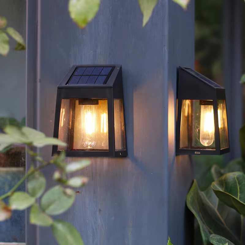 Solar Wall Light Outdoor Water - Decor Lighting Hours ulasan dan harga