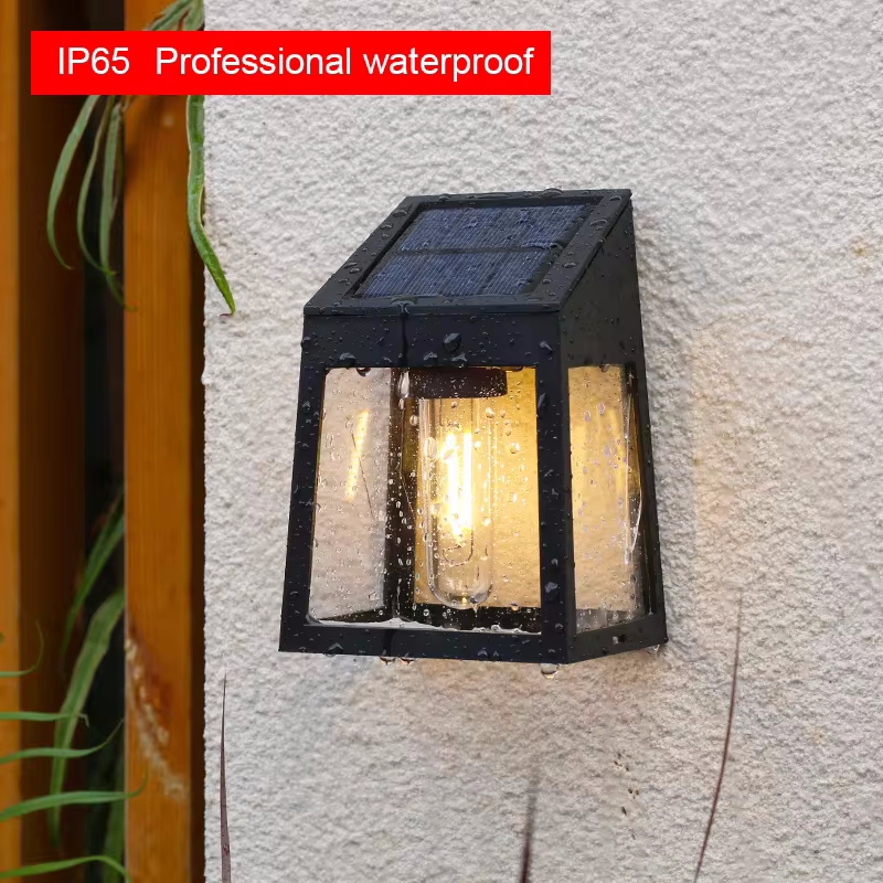 Solar Wall Light Outdoor Water - Decor Lighting Hours ulasan dan harga