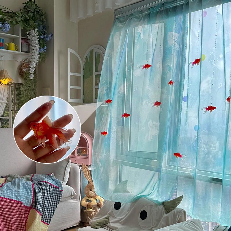 Light Blue Solid Sheer Voile W - Lighting Decoration Ideas ulasan dan harga