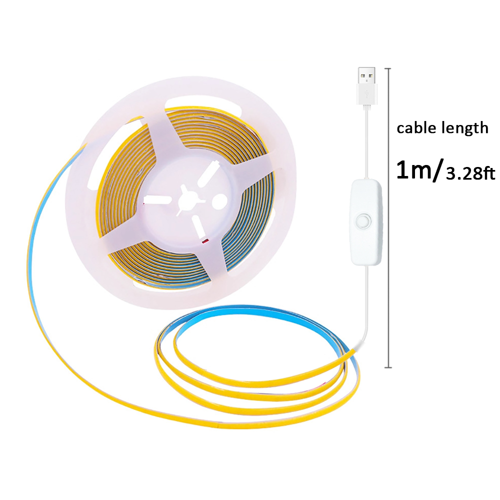 3mm Ultra Thin Led COB Strip U - Decor Lighting Hours ulasan dan harga