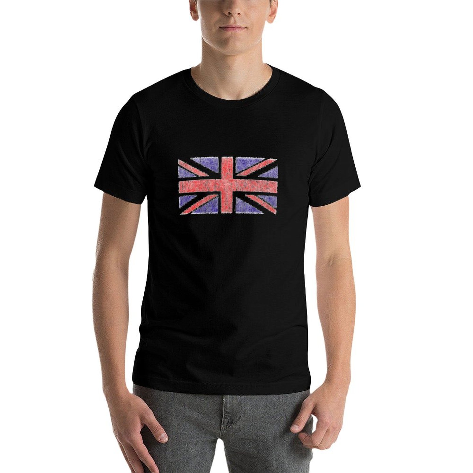Vintage UK Union Jack Flag T-S - Union Lighting & Decor Reviews ulasan dan harga