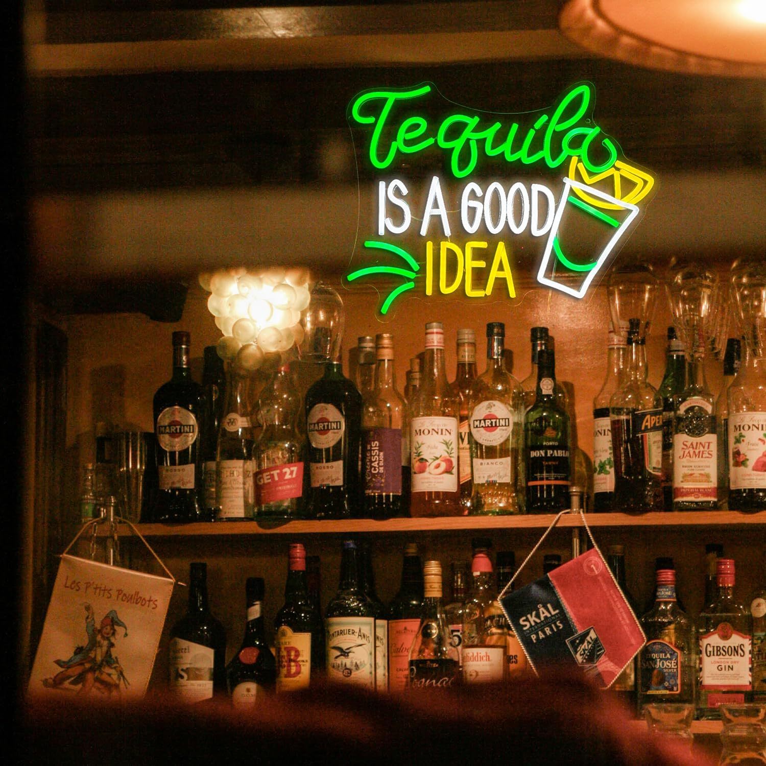 Tequila Is A Good Idea Neon Si - Outdoor Lighting Decor Ideas ulasan dan harga