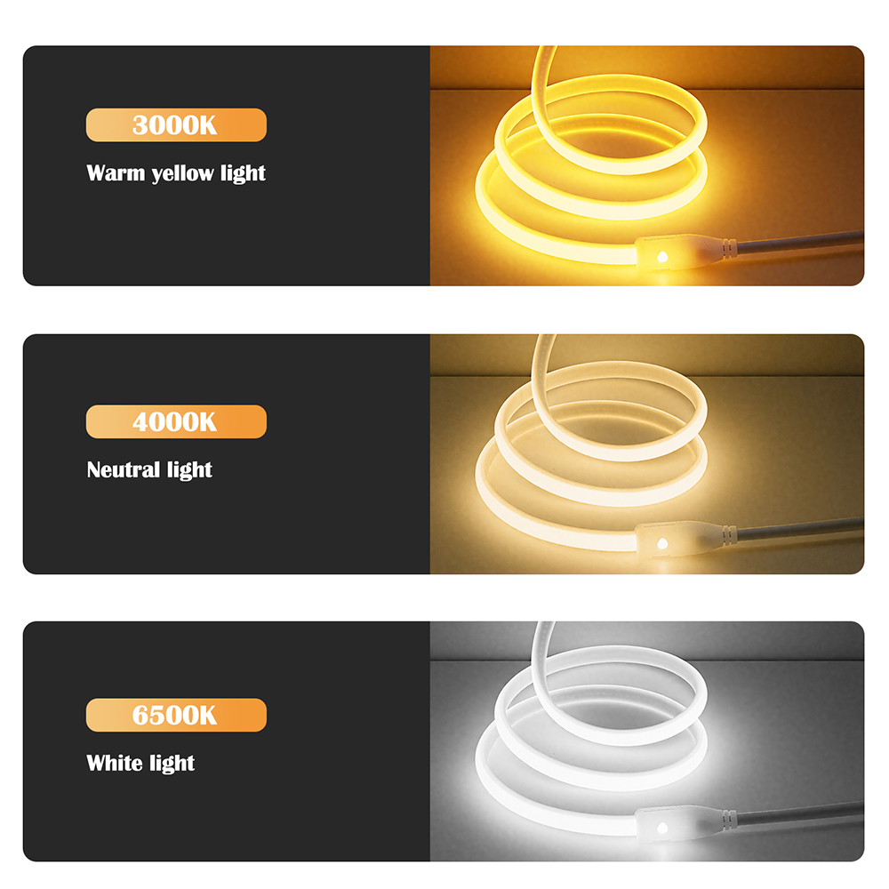 220V Switch Power COB LED Neon - Decor Lighting Hours ulasan dan harga