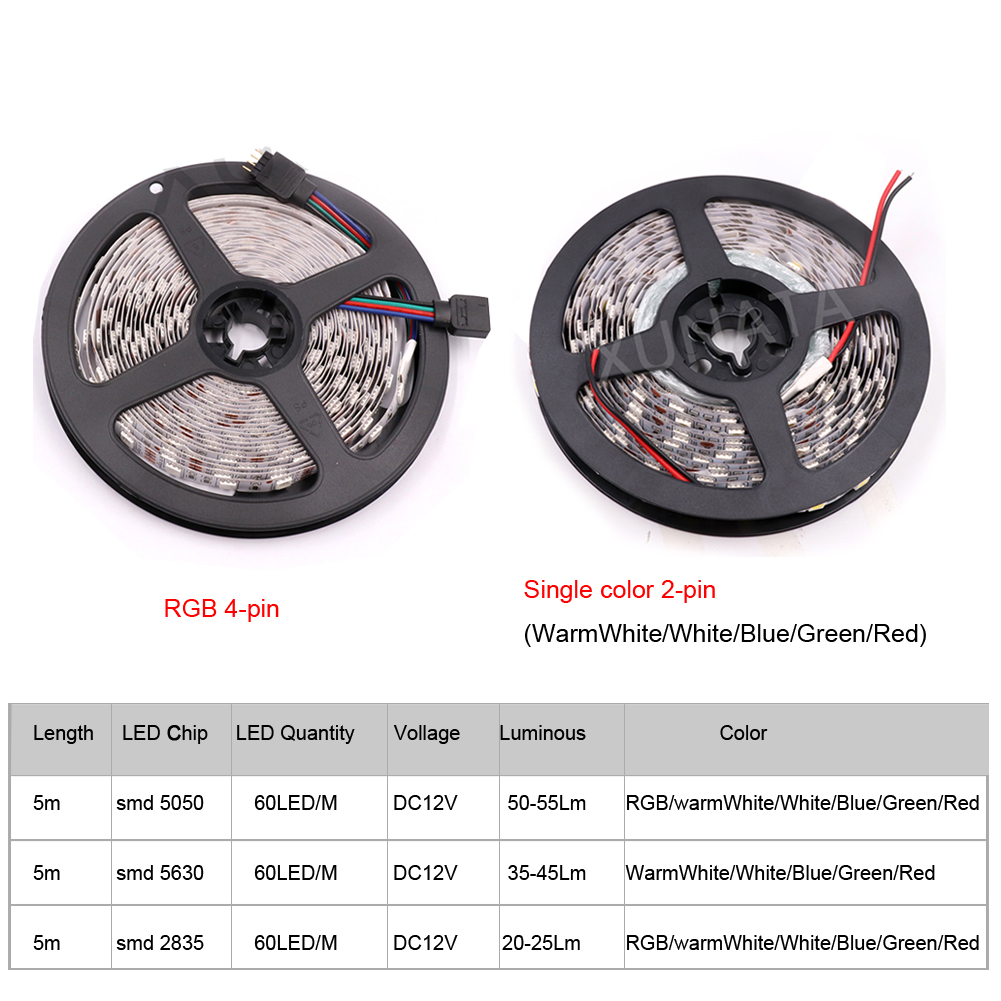 LED Strip 5050 2835 5630 RGB F - Decor Lighting Hours ulasan dan harga