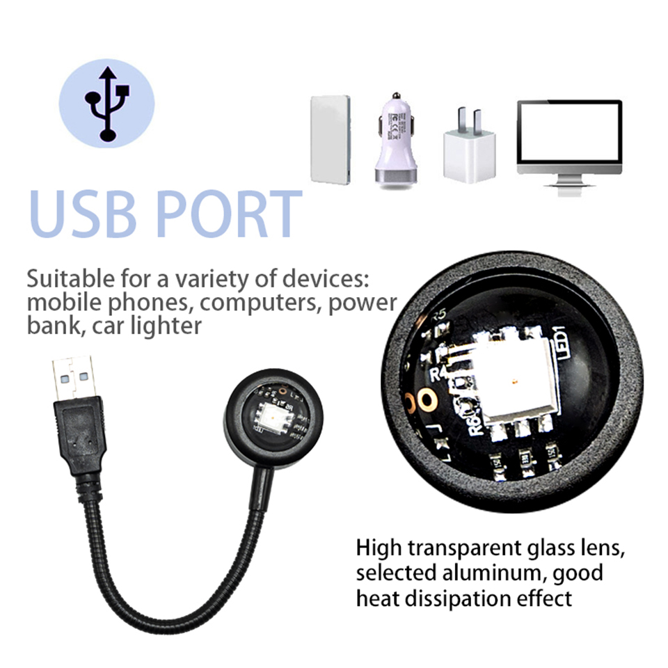 USB LED Sunset Lamp Projector  - Decor Lighting Hours ulasan dan harga