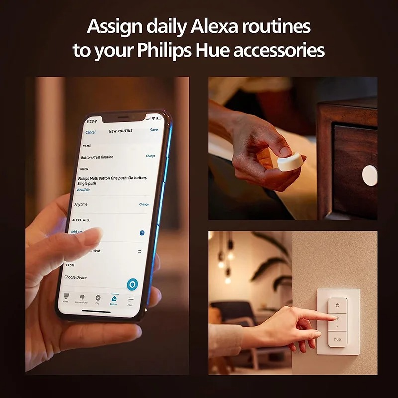 Philips Hue White Smart Dimmer - Philips Bulb Hue ulasan dan harga
