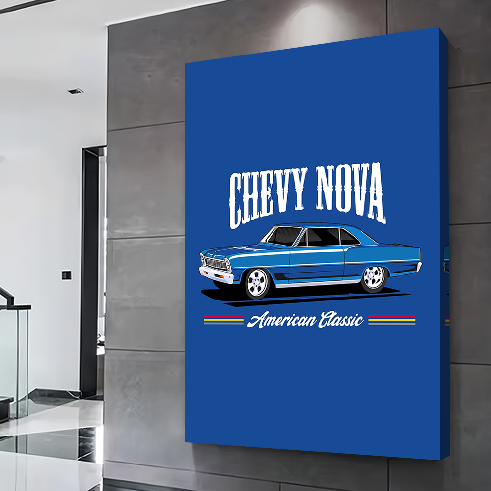 Chevy Nova Classic Cars Printi - Nova Decor & Lighting Vase Glass Brun 26Cm ulasan dan harga