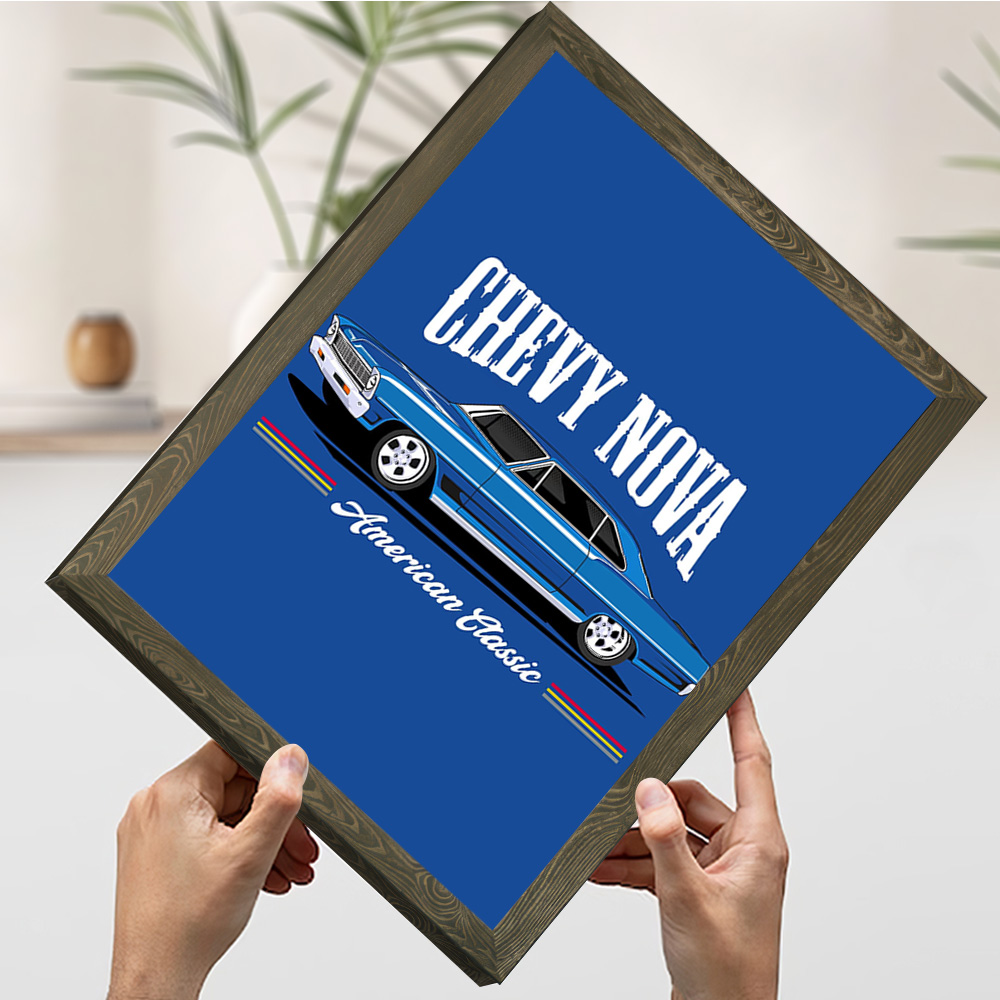Chevy Nova Classic Cars Printi - Nova Decor & Lighting Vase Glass Brun 26Cm ulasan dan harga