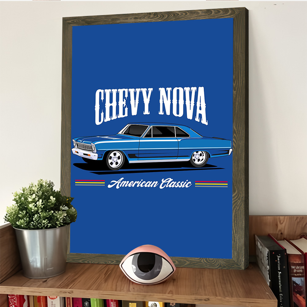 Chevy Nova Classic Cars Printi - Nova Decor & Lighting Vase Glass Brun 26Cm ulasan dan harga