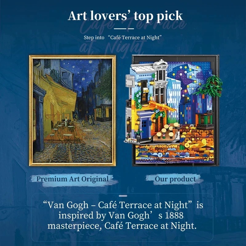 Night Sky Cafe Picture Frame 2 - Lighting Decoration Ideas For Home ulasan dan harga