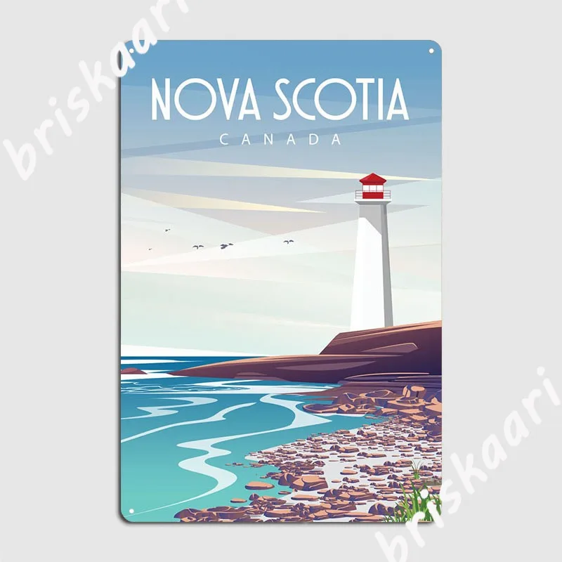 Nova Scotia Metal Sign Designi - Nova Decor & Lighting Vase Glass Brun 26Cm ulasan dan harga