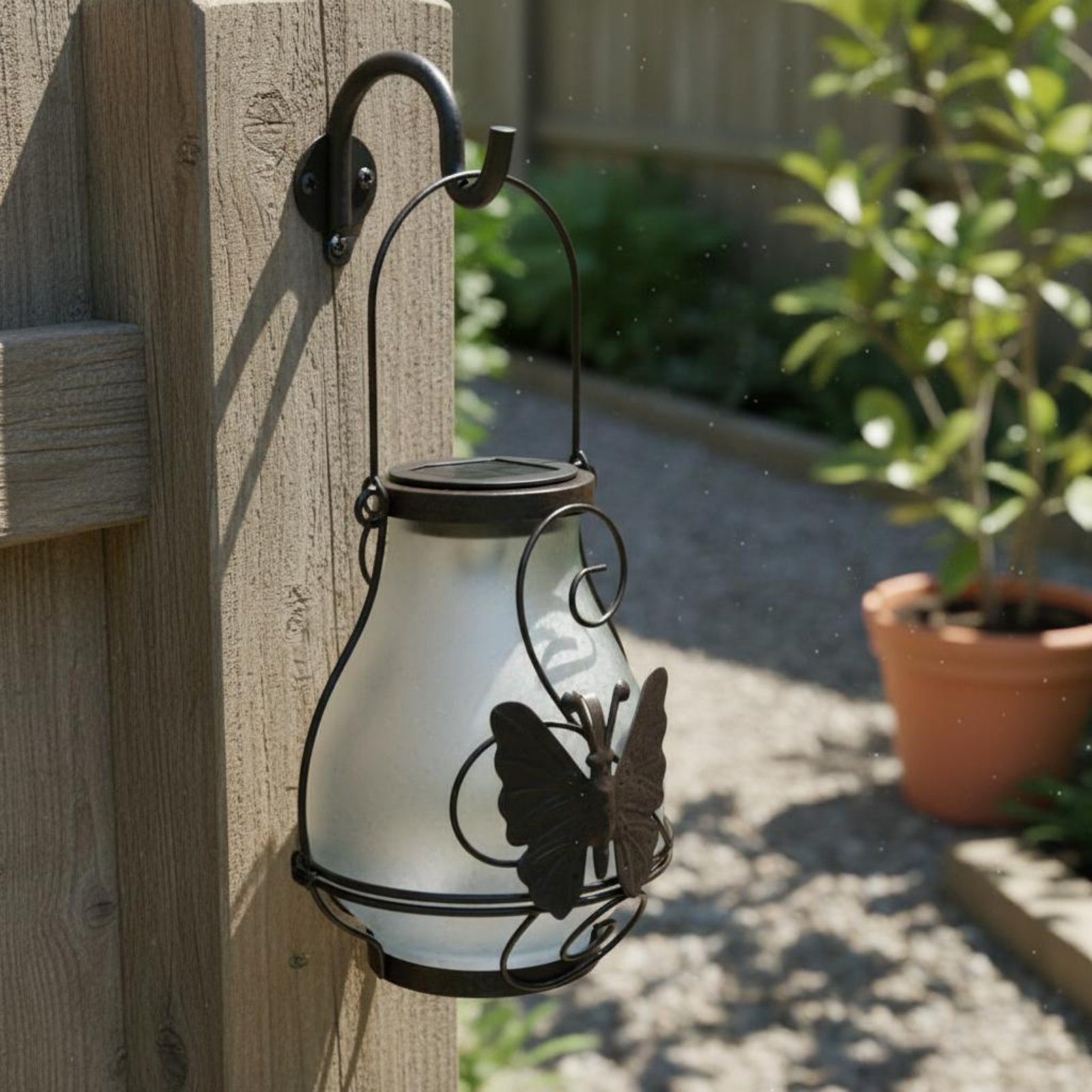 Solar Butterfly Lantern Waterp - Lighting Decor Outdoor ulasan dan harga