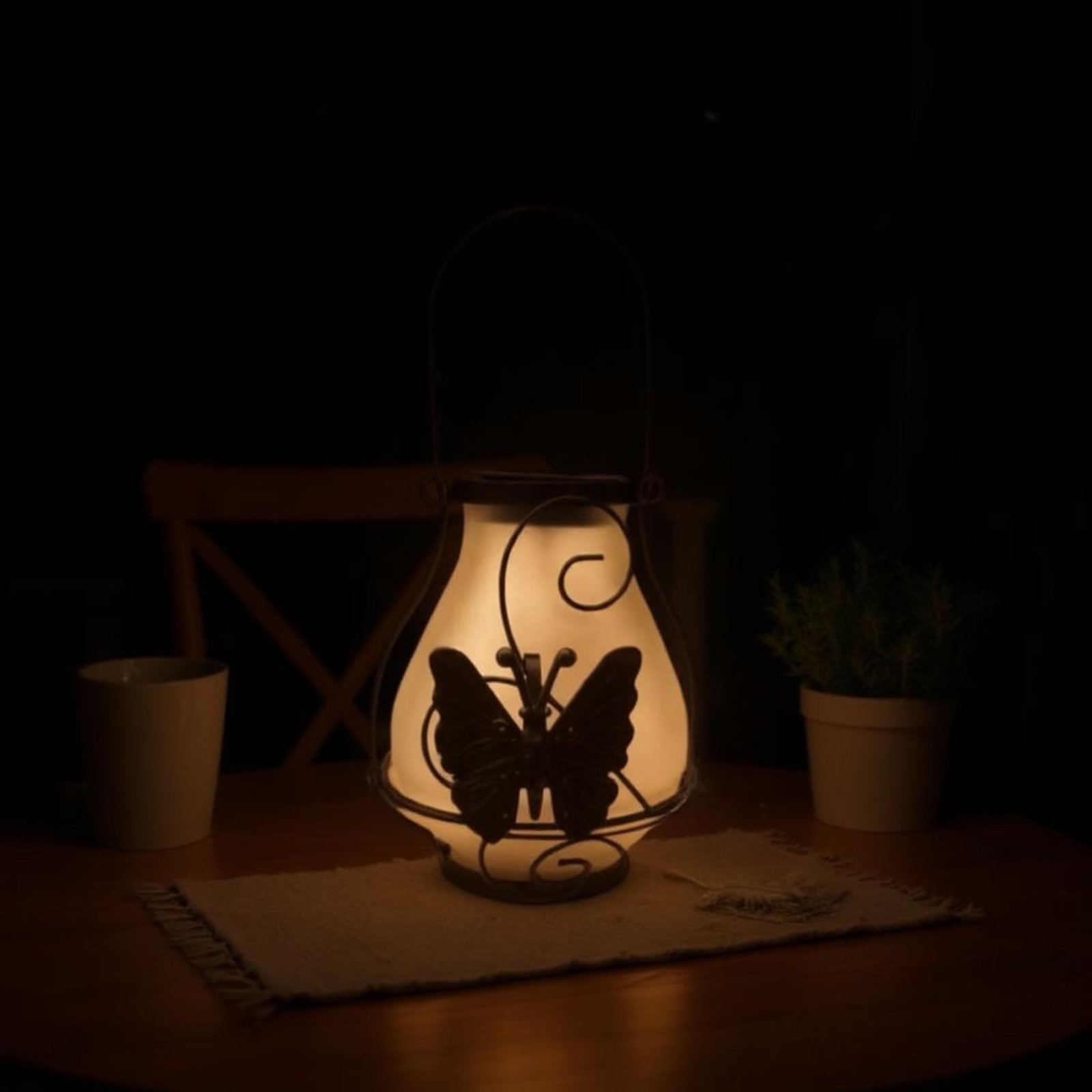 Solar Butterfly Lantern Waterp - Lighting Decor Outdoor ulasan dan harga