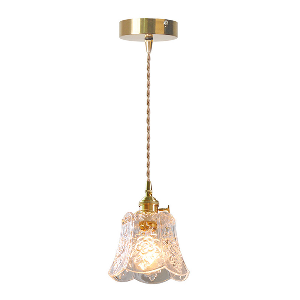 Retro Glass Pendant Light Eleg - Lighting Decoration Ideas For Home ulasan dan harga