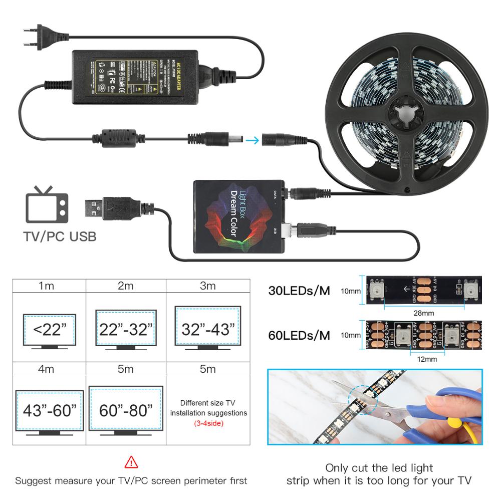 DIY Ambient TV PC Dream Screen - Philips Bulb Hue ulasan dan harga
