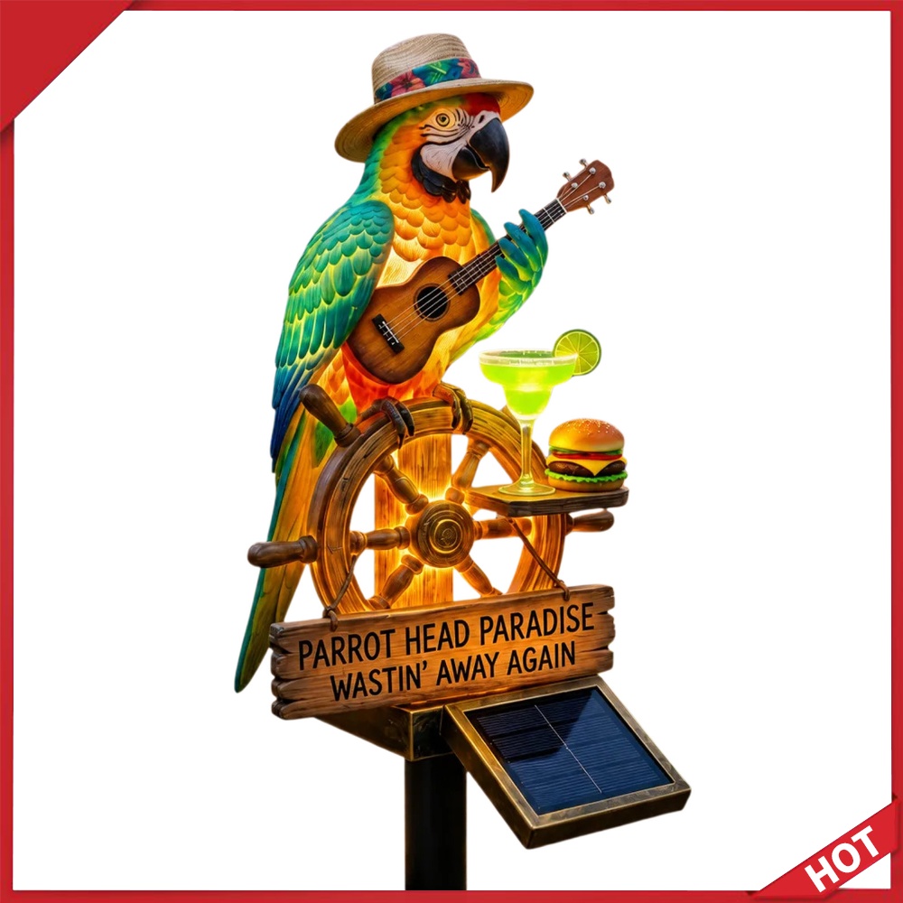 Solar-Powered Outdoor Parrot S - Yard Lighting Decor ulasan dan harga