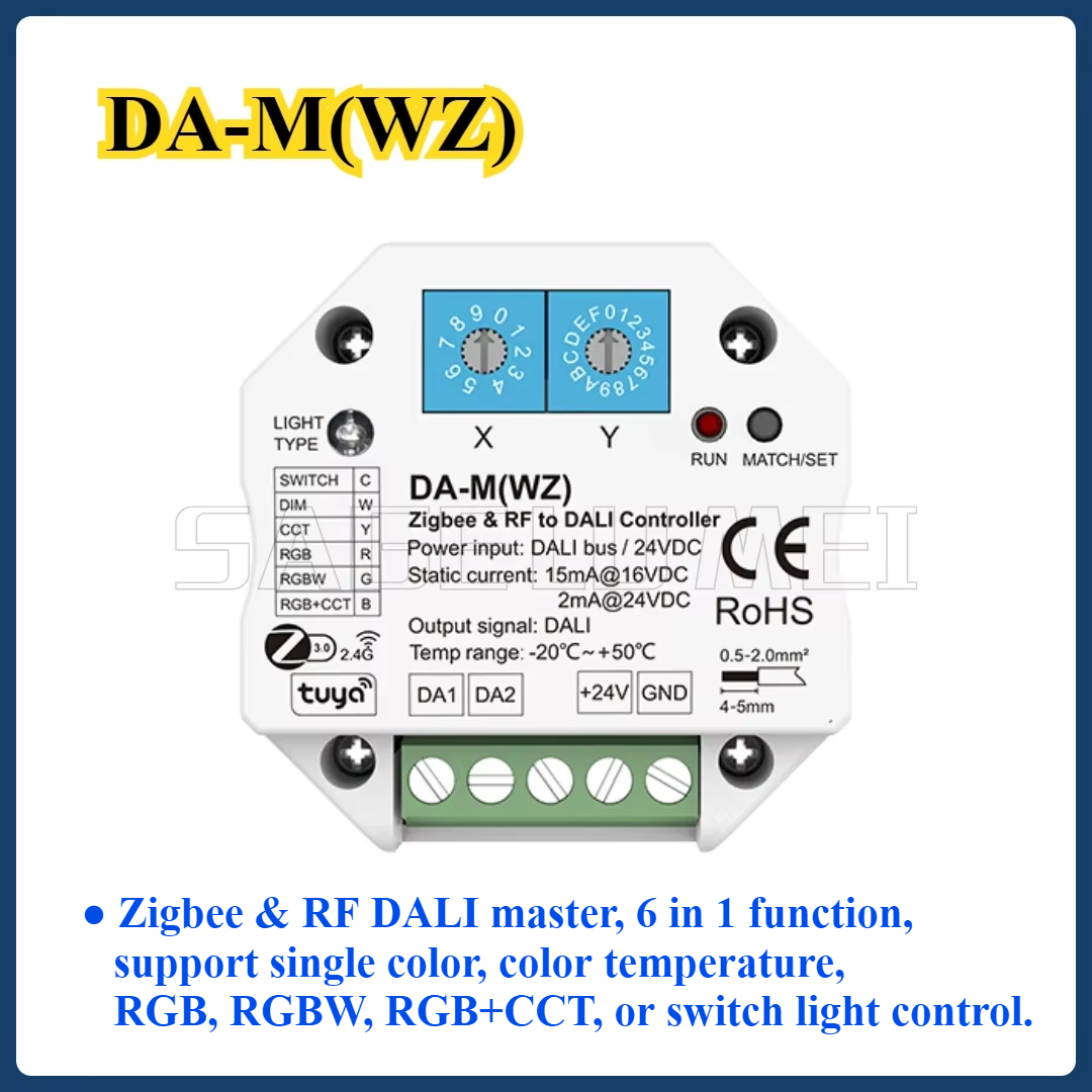 6 in 1 Zigbee&RF to DALI Conve - Philips Bulb Hue ulasan dan harga