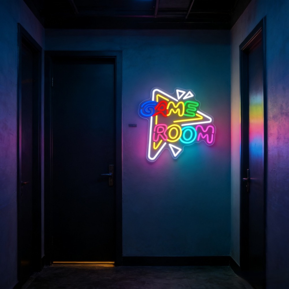 GAME ROOM LED Neon Sign Dimmab - Outdoor Lighting Decor Ideas ulasan dan harga