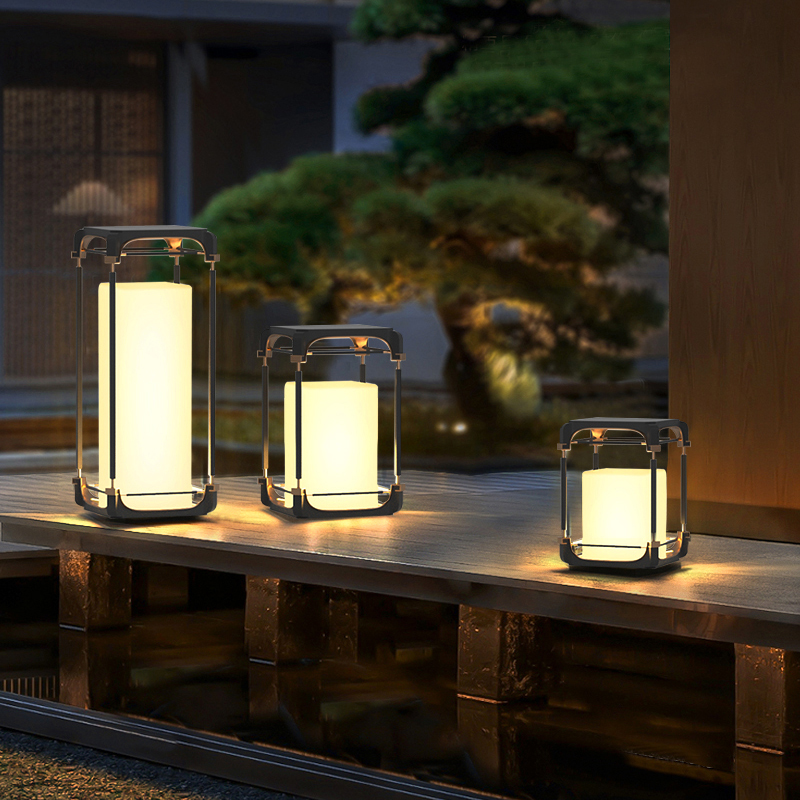 Luminous Floor Lamp Courtyard  - Lighting Decor Outdoor ulasan dan harga
