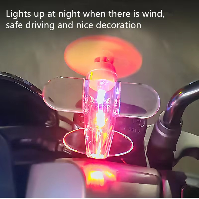 Wind Powered LED Airplane Orna - Lighting Decoration Ideas ulasan dan harga