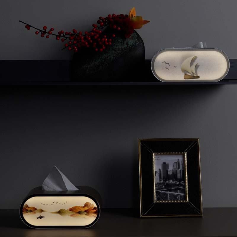 LED Night Light Tissue Box wit - Lighting Decoration Ideas For Home ulasan dan harga