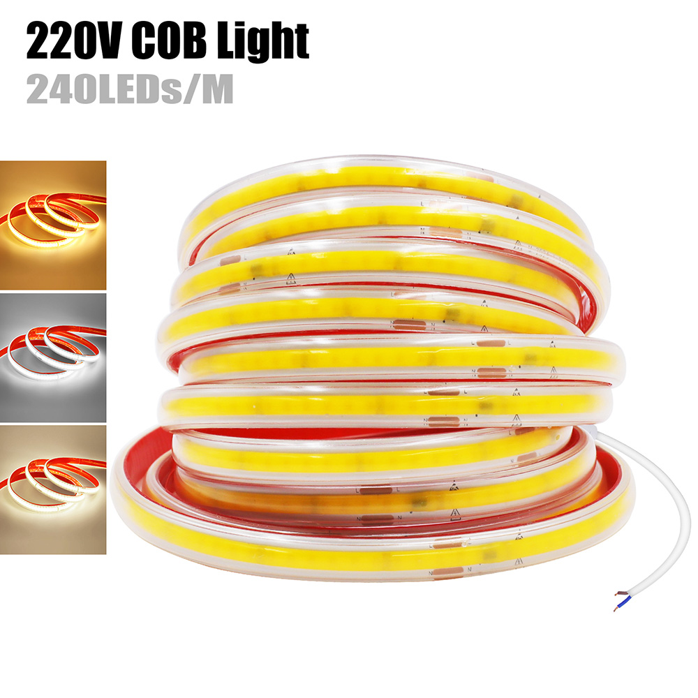LED COB Strip Lights with Adhe - Decor Lighting Hours ulasan dan harga