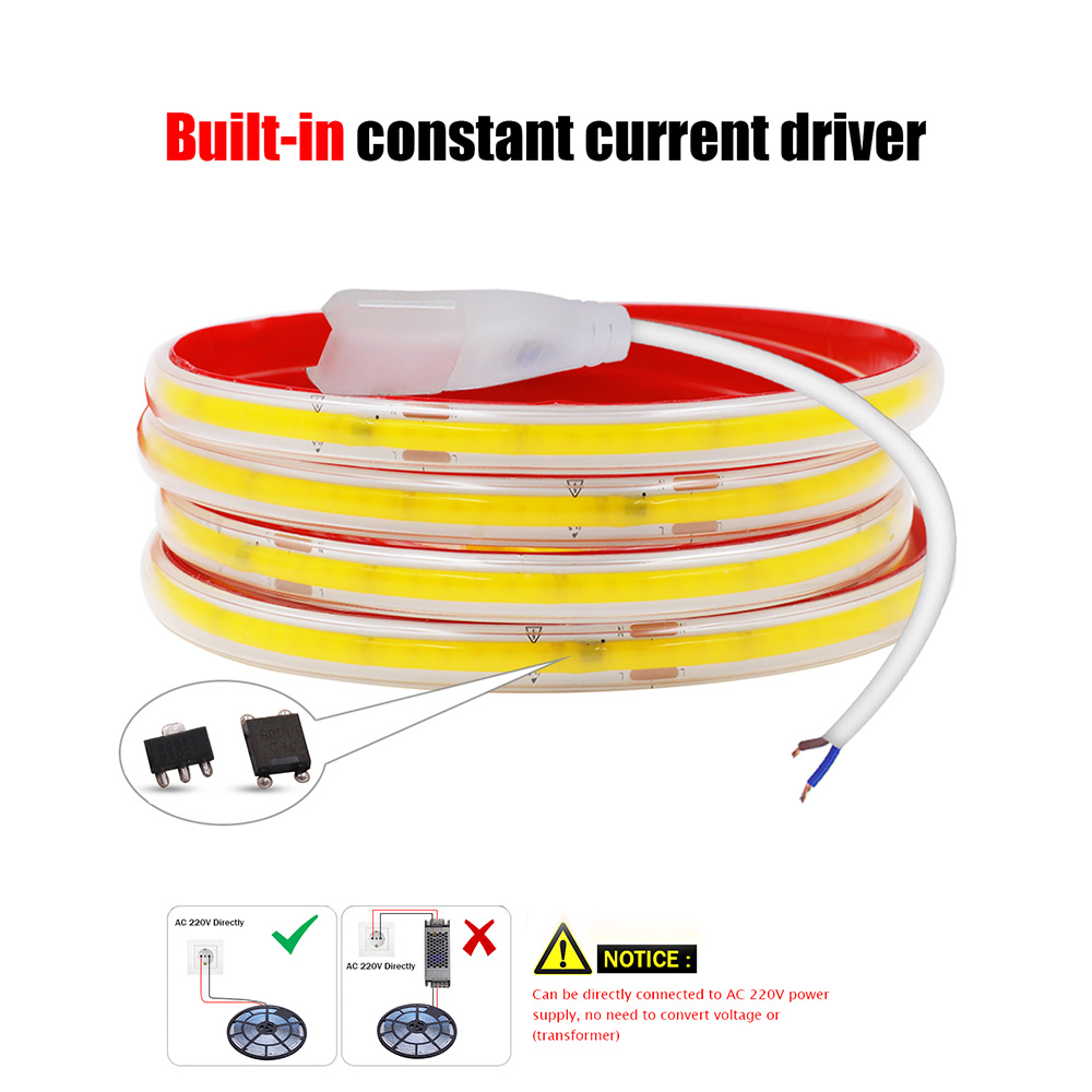LED COB Strip Lights with Adhe - Decor Lighting Hours ulasan dan harga