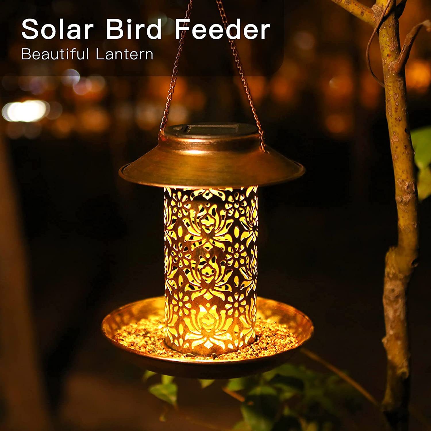 Hanging Bird House Metal Outdo - Outdoor Lighting Decor Ideas ulasan dan harga