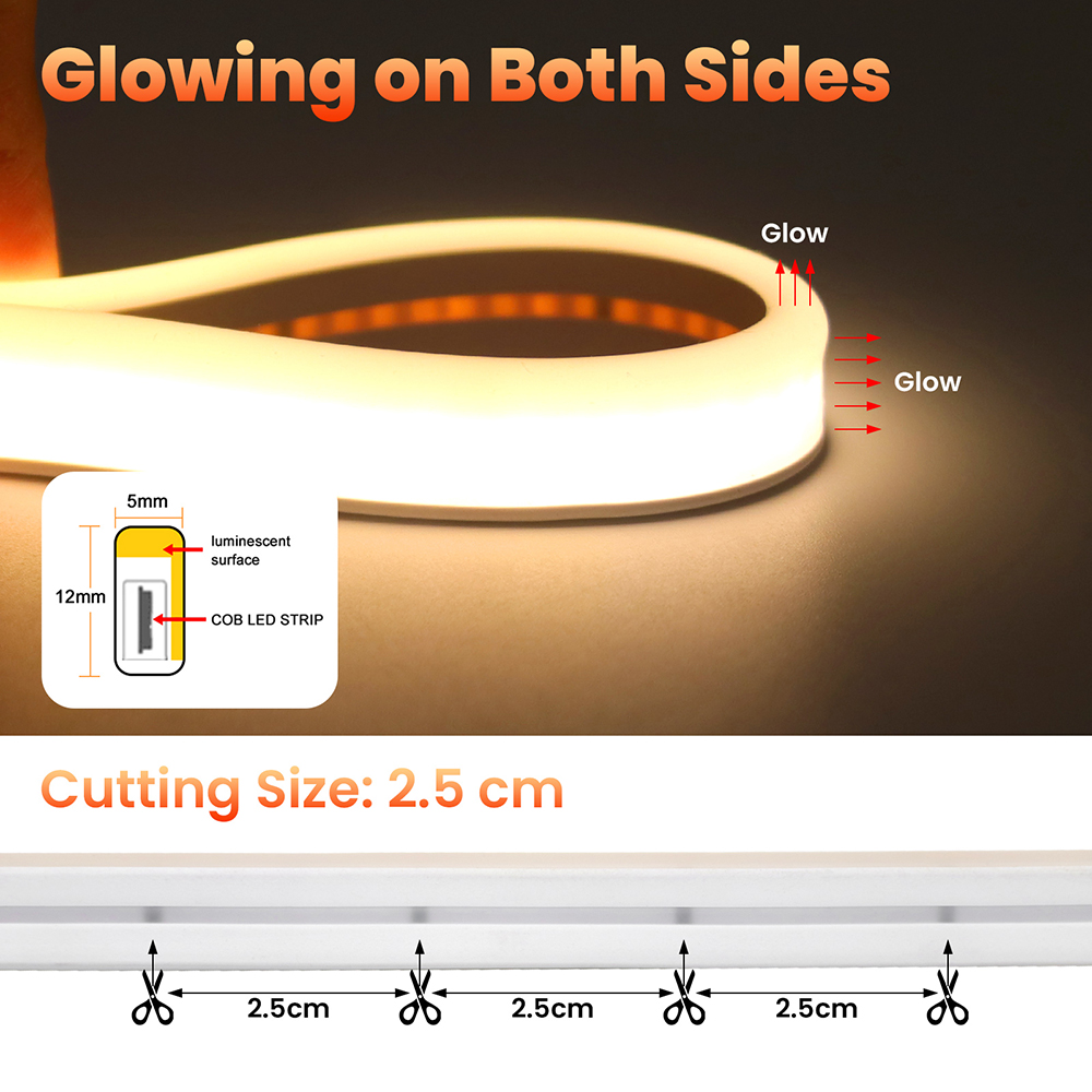 Dual Sided Solar Power COB LED - Decor Lighting Hours ulasan dan harga